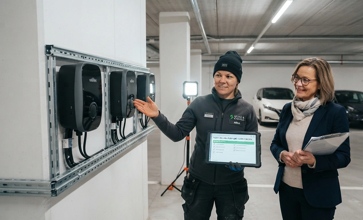 Taloyhtiön Latausasema