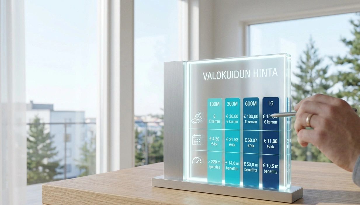 Valokuidun Hinta